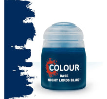 BASE: NIGHT LORDS BLUE Citadel Color  - Pintura Saturada para Capa Base (12mL) - [pedido a 3 semanas]