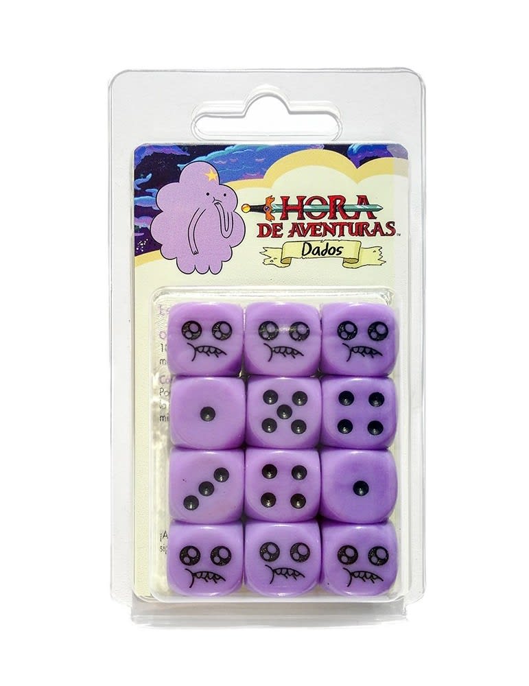 Dados Hora de Aventura: Princesa Grumosa | Dados para juegos de rol y mesa en PiedraBruja Chile