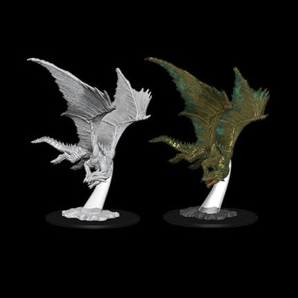 Miniaturas: D&D Dragon Joven Bronce / Young Bronze Dragon