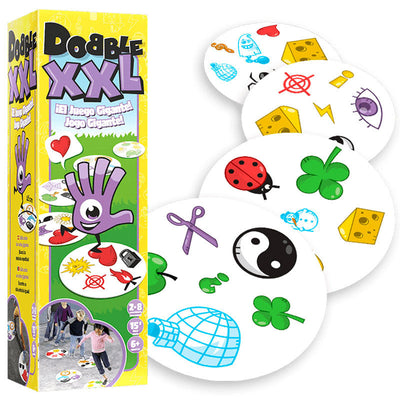 Dobble XXL - Juego de actividad física | Juegos de mesa para todas las edades en PiedraBruja Chile