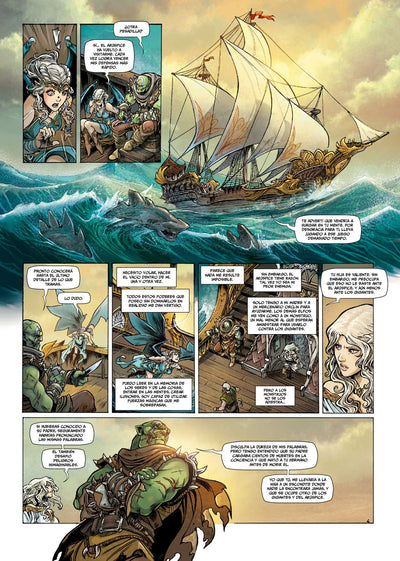 Comic Arran Magos 01 - Aldoran/Eragan (Tapa Dura ESP) | Dungeons & Dragons y accesorios D&D en PiedraBruja Chile