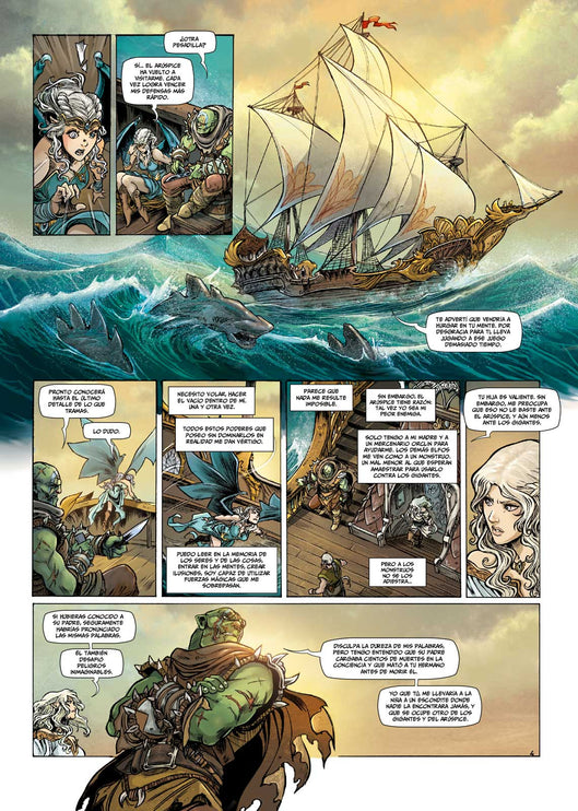 Comic Arran ORCOS Y GOBLINS 01. TURUK/MYTH (Tapa Dura Español)