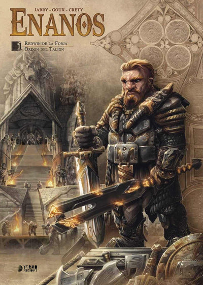 Comic Arran Enanos 01 - Redwin de La Forja (Tapa Dura ESP) | Dungeons & Dragons y accesorios D&D en PiedraBruja Chile
