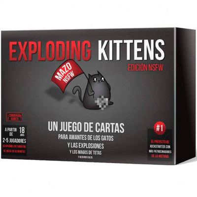 Exploding Kittens - NSFW | Juegos de mesa para todas las edades en PiedraBruja Chile