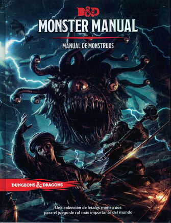 D&D: Manual de Monstruos (español) (reglas avanzadas para los monstruos y oponentes)