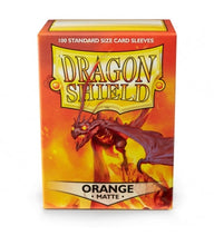 Protectores Dragon Shield 100 Sleeves Matte - Orange