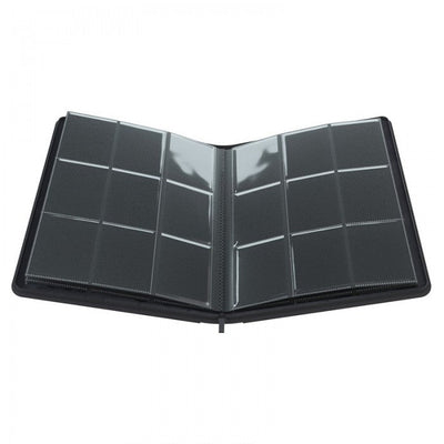 Carpeta Zip-Up Album 18-Pocket - Black | Accesorios Gamegenic para TCG en PiedraBruja Chile