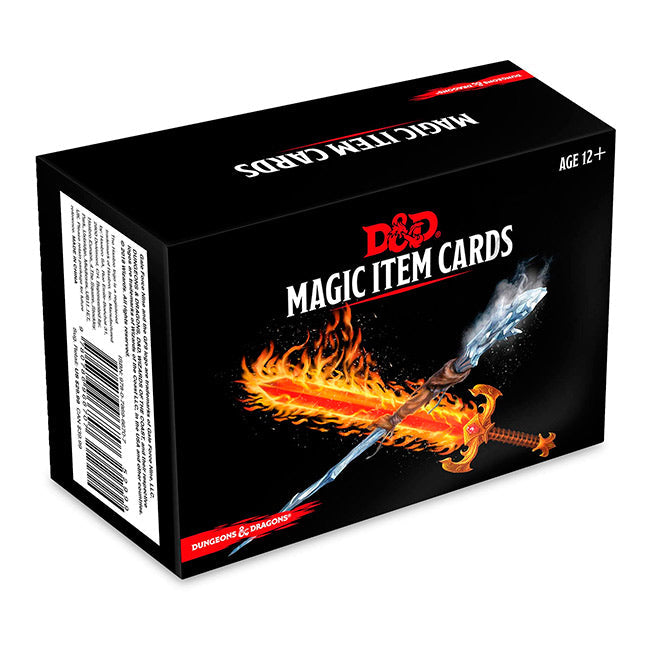 D&D: Magic Item Cards (inglés) - los objetos mágicos para dungoens and dragons 5e