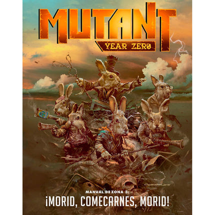 Mutant Year Zero Manual de Zona 3 Morid Comecarnes Morid