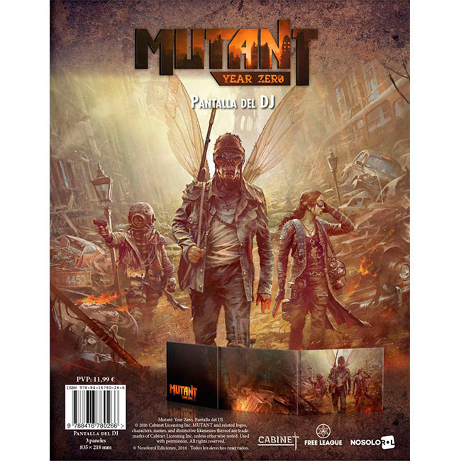 Mutant Year Zero Pantalla del DJ