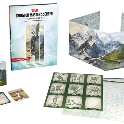 D&D 5th Edition: DM's Screen Wilderness Kit (inglés)