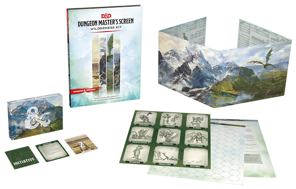 D&D 5th Edition: DM's Screen Wilderness Kit (inglés)