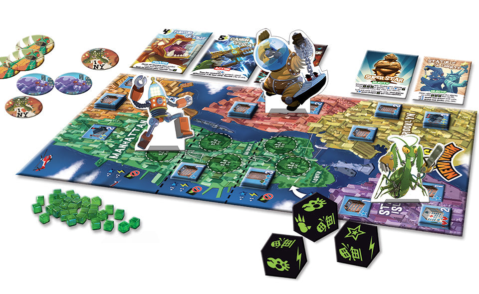 King Of New York | Juegos de mesa para todas las edades en PiedraBruja Chile