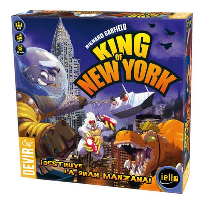 King Of New York | Juegos de mesa para todas las edades en PiedraBruja Chile