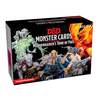 D&D: Monster Cards: Mordenkainen's Tome of Foes (inglés)