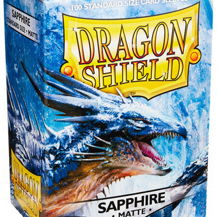 Protectores Dragon Shield Standard Matte Color Sapphire (100 Unidades)
