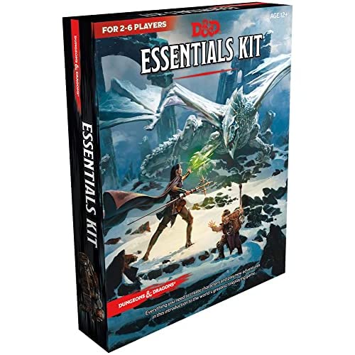 D&D: Essential Kit: Icespire Peak (ingles) (contiene todo para jugar Dungeons and Dragons)